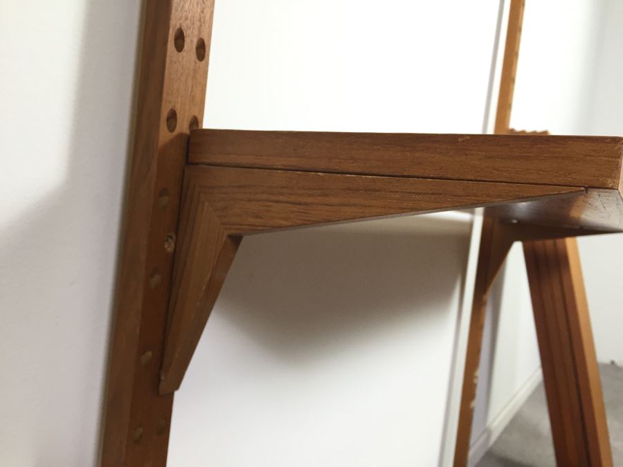 Danish Modern Mid-Century Teak Wall Unit Floating Desks And Shelves By Poul Cadovius Cado System [Photo 18]