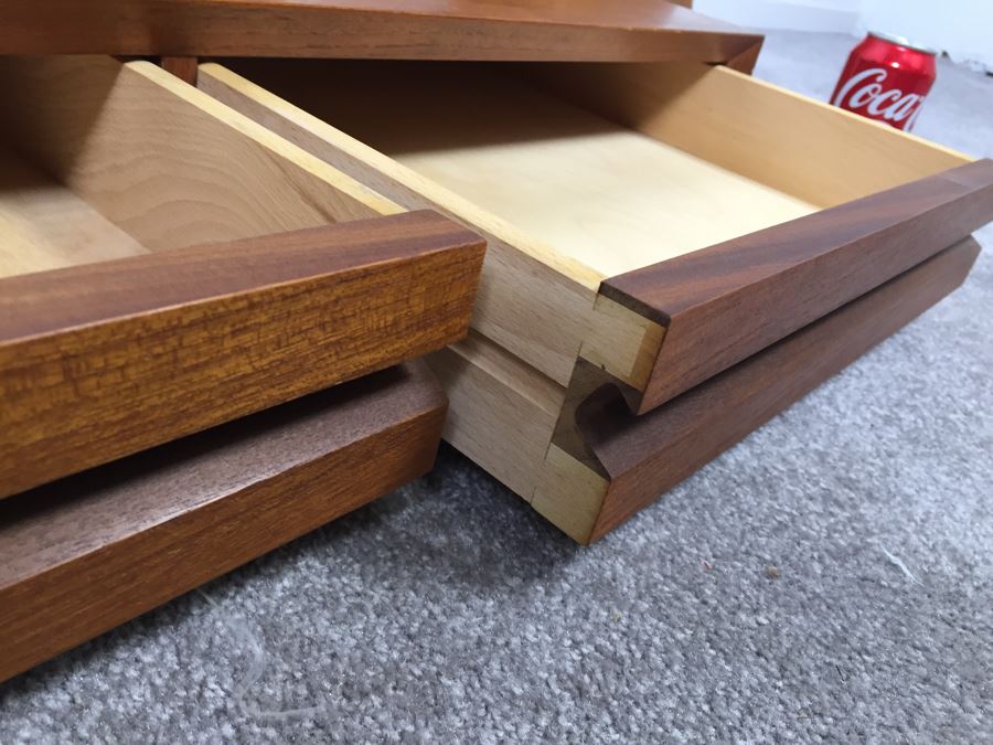 Danish Modern Mid-Century Teak Wall Unit Floating Desks And Shelves By Poul Cadovius Cado System [Photo 11]