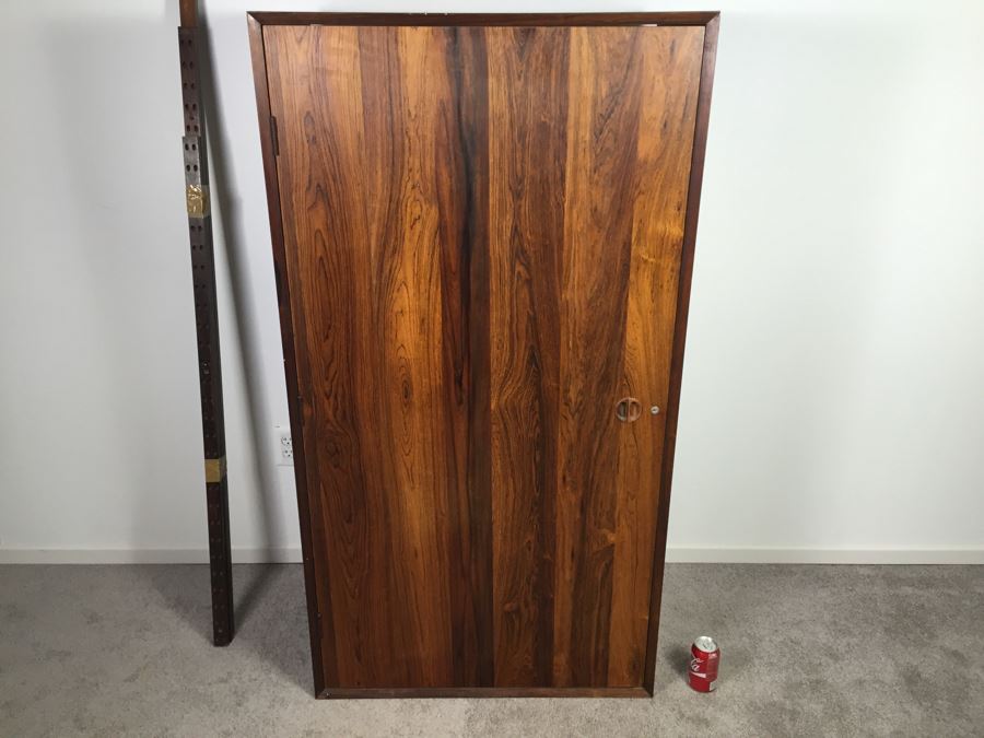 Danish Modern Mid-Century Rosewood Floating Closet By Poul Cadovius Cado System [Photo 4]