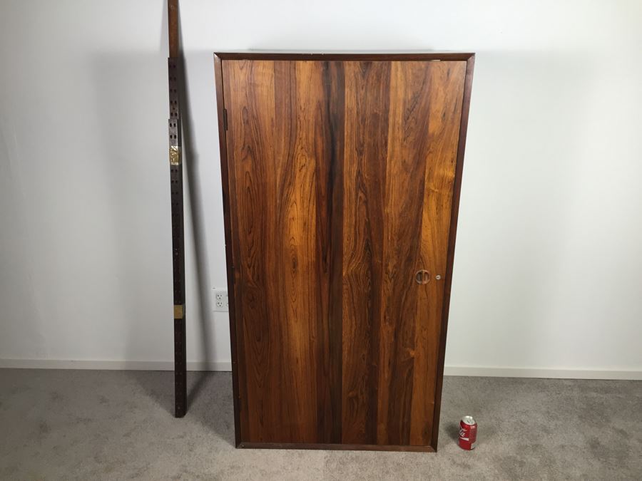 Danish Modern Mid-Century Rosewood Floating Closet By Poul Cadovius Cado System [Photo 1]