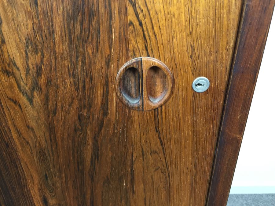 Danish Modern Mid-Century Rosewood Floating Closet By Poul Cadovius Cado System [Photo 3]