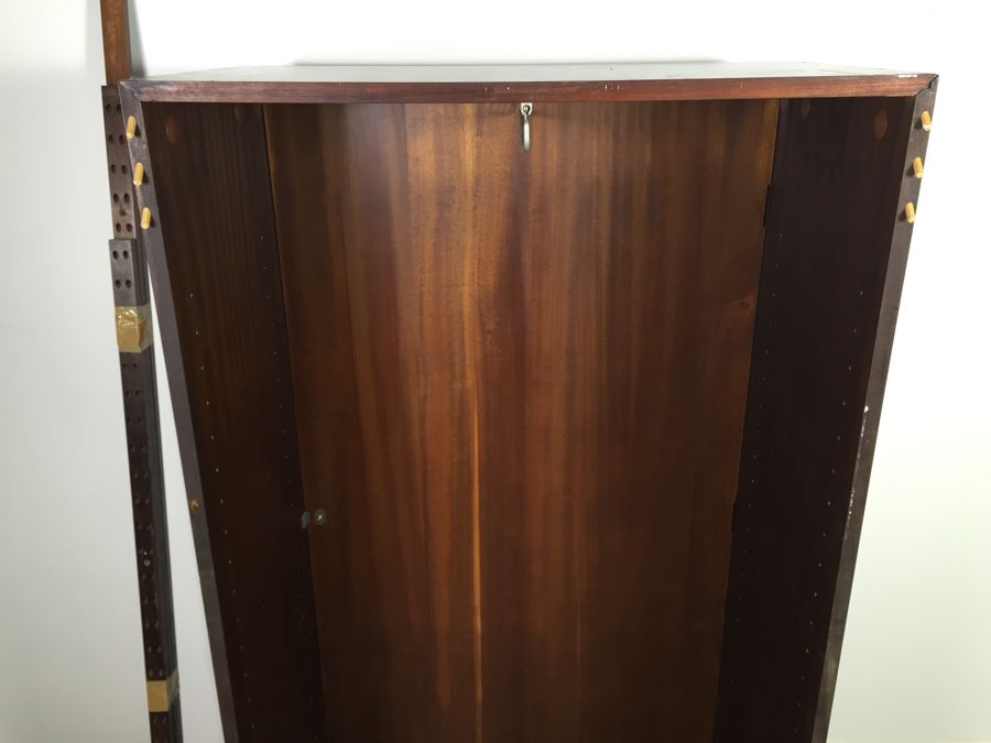Danish Modern Mid-Century Rosewood Floating Closet By Poul Cadovius Cado System [Photo 9]