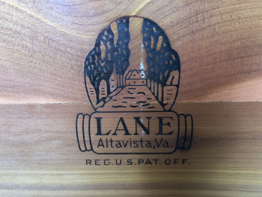 Vintage 1955 Lane Cedar Chest With Hidden Drawer [Photo 8]