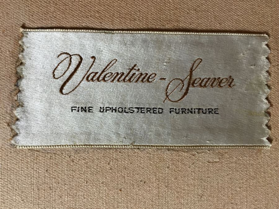 Vintage Curved Back Sofa By Valentine-Seaver Needs New Upholstery [Photo 6]
