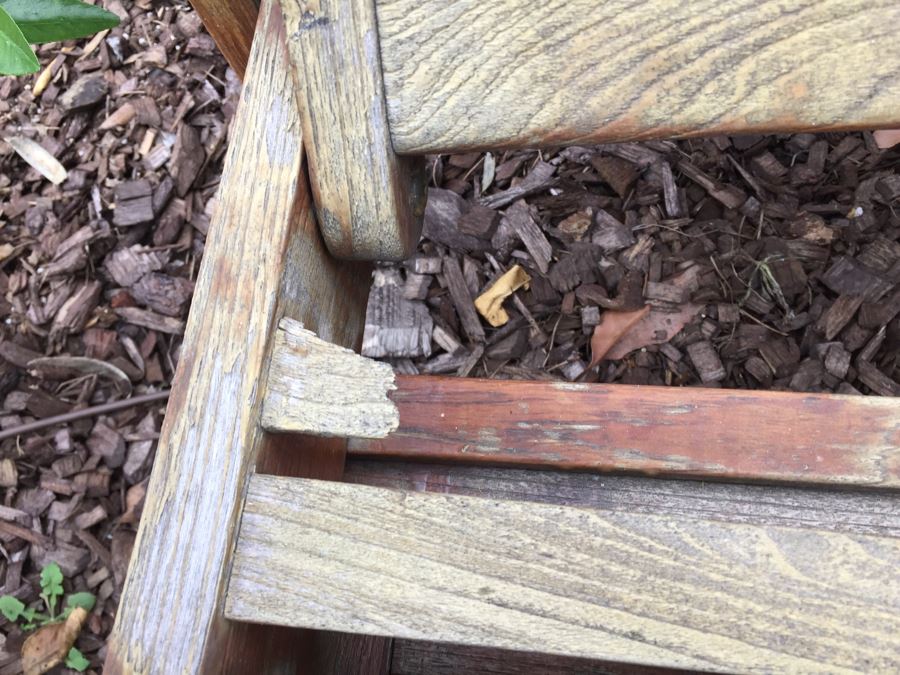 Outdoor Teak Chaise Lounge Chair [Photo 6]