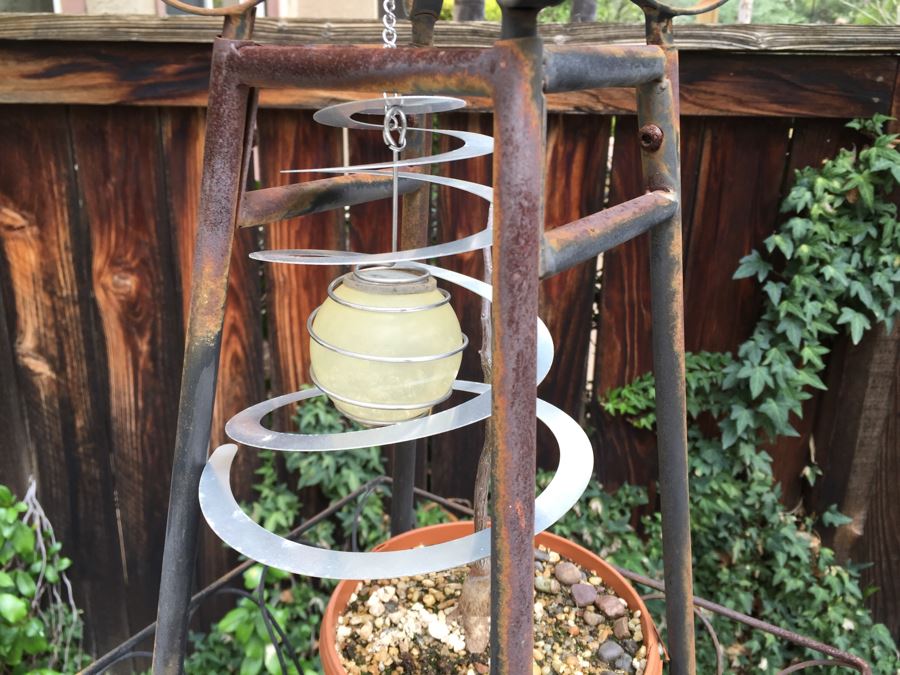 Obelisk Eifel Tower Plant Stand Filled With Potted Succulents - See All Photos [Photo 12]