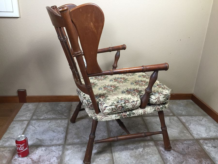 Vintage Armchair With Bamboo Motif [Photo 7]