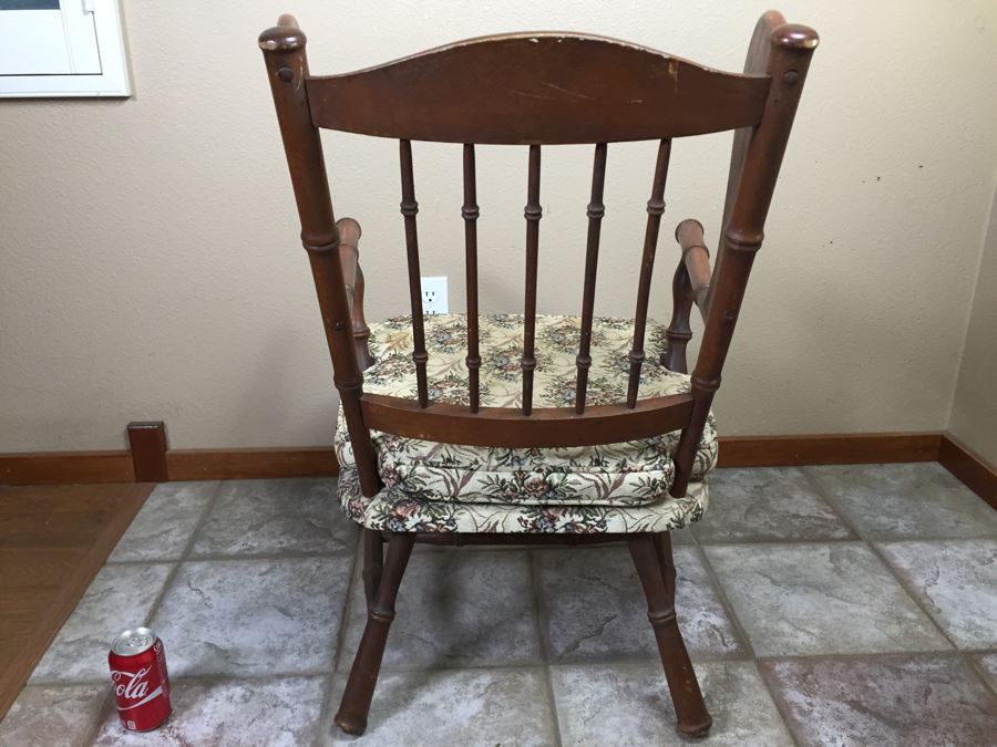 Vintage Armchair With Bamboo Motif [Photo 6]