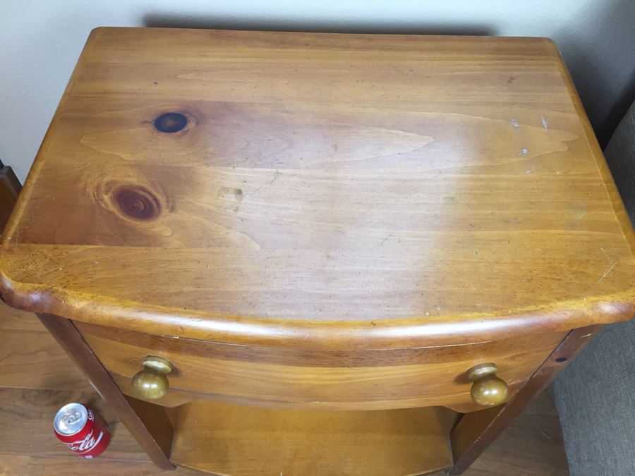 Stanley Furniture Wooden Side Table [Photo 5]