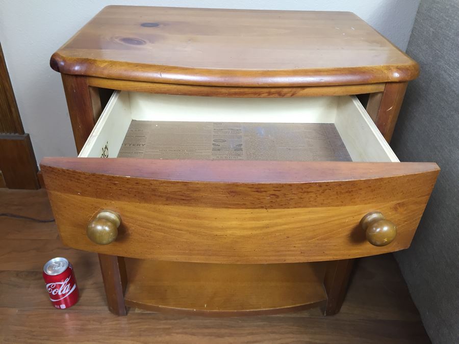 Stanley Furniture Wooden Side Table [Photo 7]