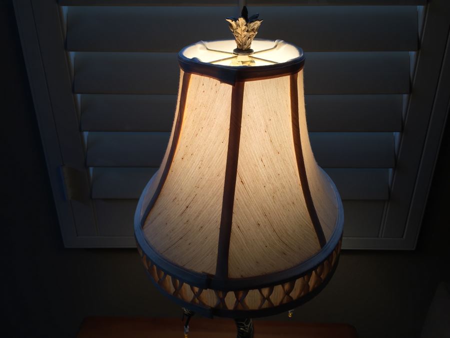 Contemporary Metal Bird Motif Lamp [Photo 9]