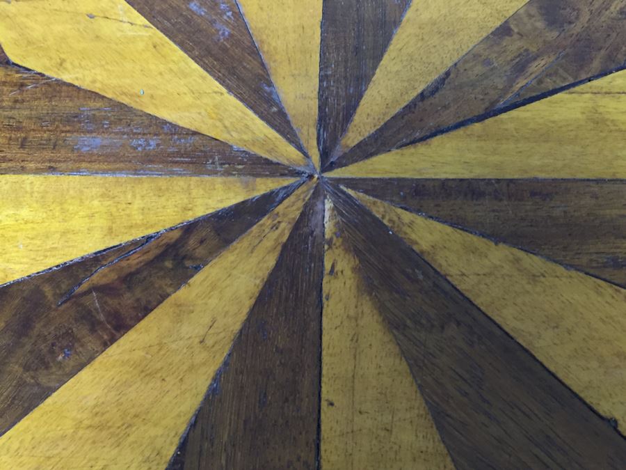 Stunning Wooden Coffee Table With Chippendale Ball And Claw Feet And Inlay Work All Over Top And Legs [Photo 6]