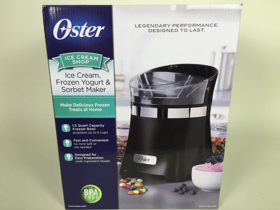 Oster Ice Cream Shop - Ice Cream, Frozen Yogurt & Sorbet Maker [Photo 4]