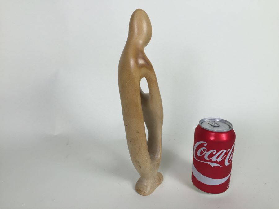 Carved Stone Mother And Child Sculpture [Photo 6]