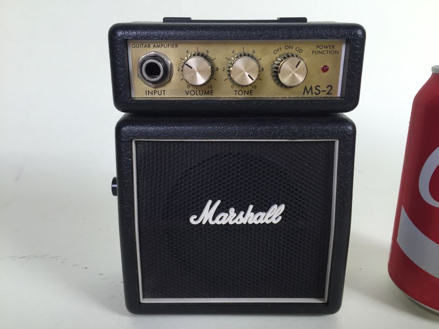 Mini Marshall Amp MS-2 With Belt Clip [Photo 4]