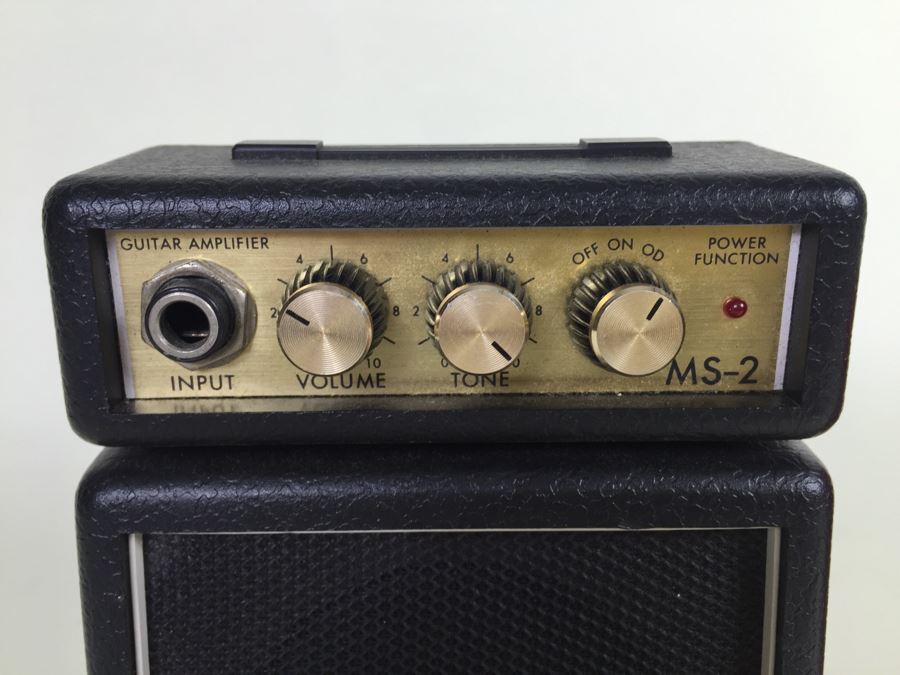 Mini Marshall Amp MS-2 With Belt Clip [Photo 5]