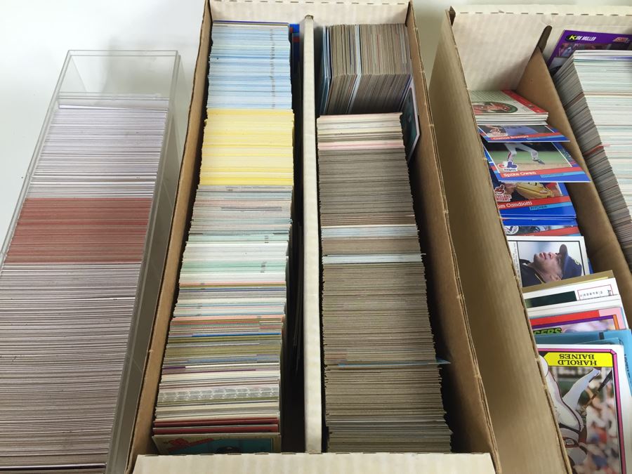 Collection Of Baseball And Football Sports Cards [Photo 2]