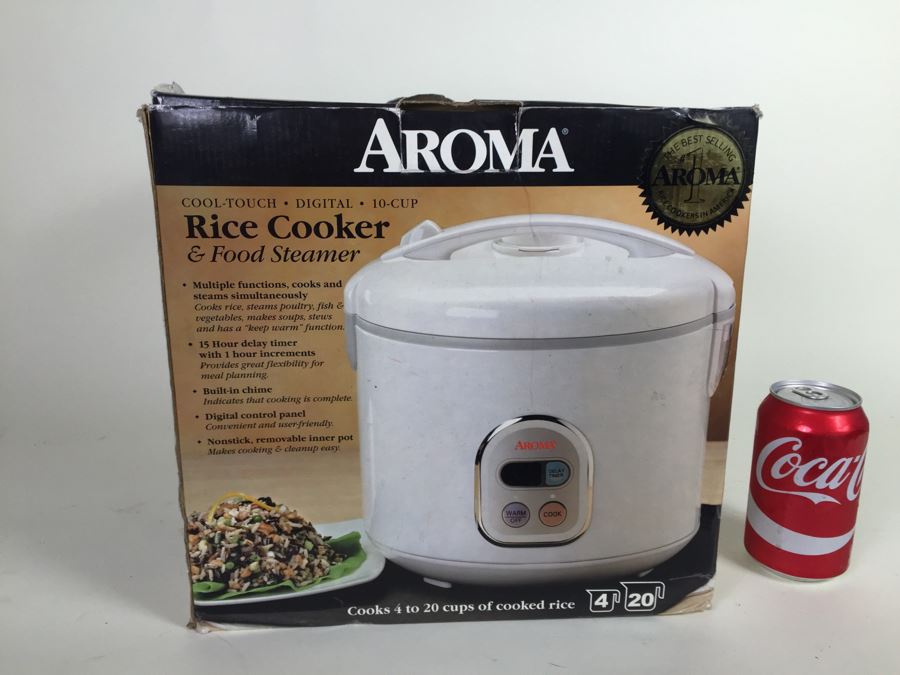 Aroma Electronic Rice Cooker With Box 