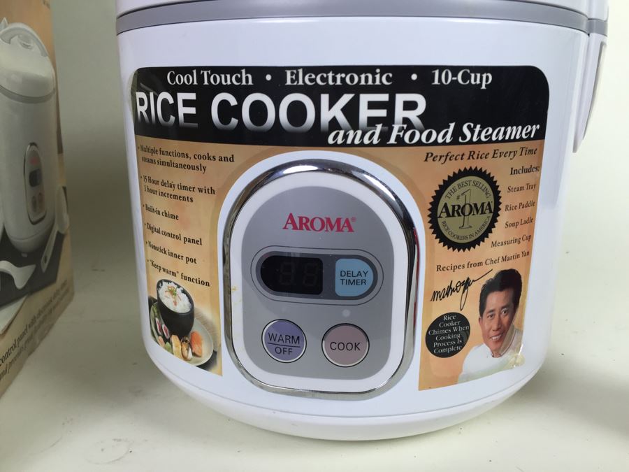 Aroma Electronic Rice Cooker With Box  [Photo 5]