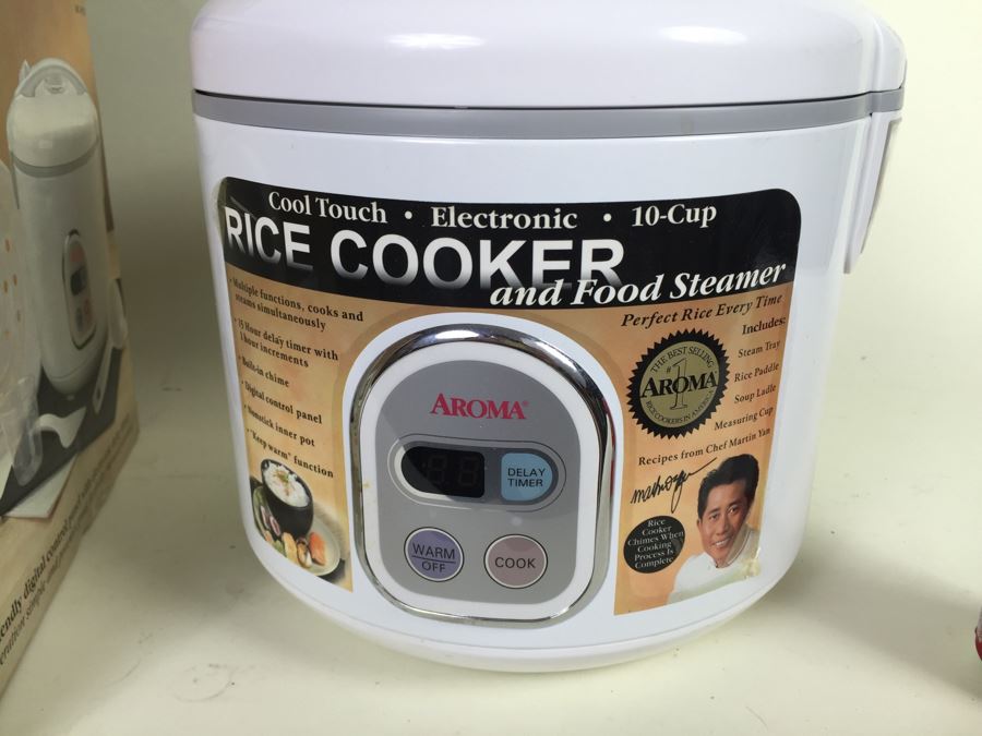 Aroma Electronic Rice Cooker With Box  [Photo 2]