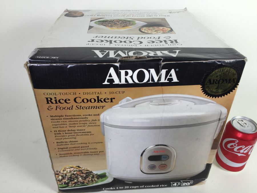 Aroma Electronic Rice Cooker With Box