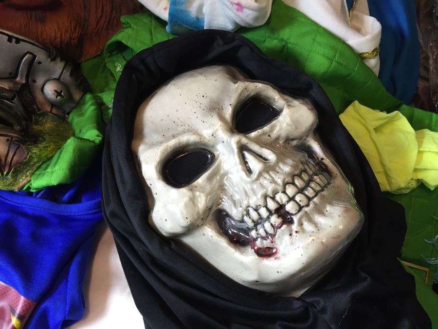 Huge Halloween Mask Costume And Decoration Lot [Photo 7]