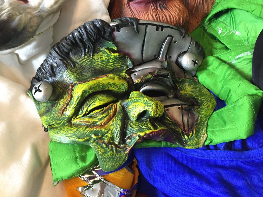 Huge Halloween Mask Costume And Decoration Lot [Photo 2]