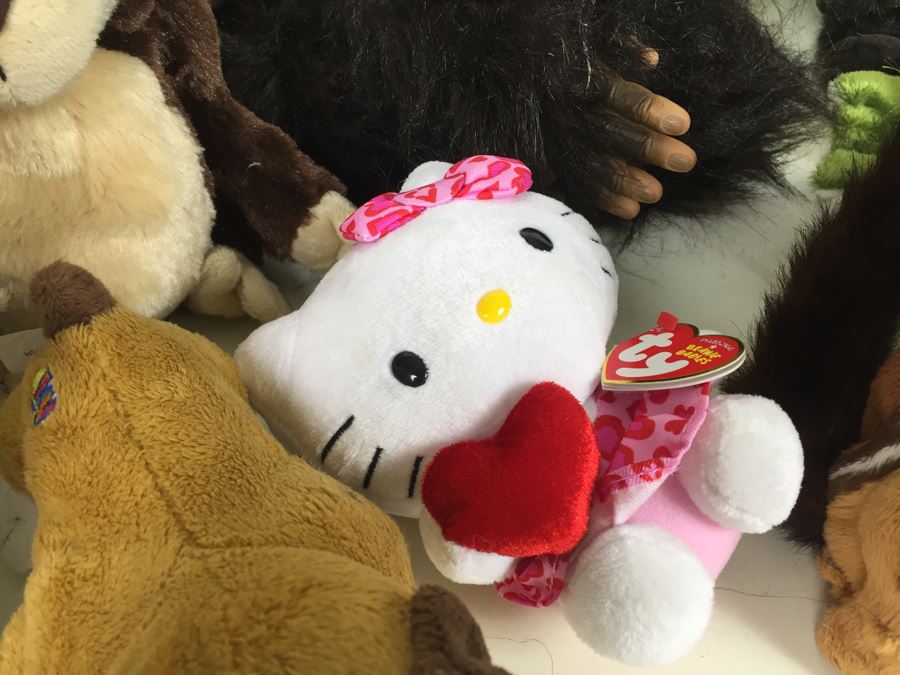 Stuffed Animal Collection GANZ And Hasbro Fur Real Friends Cuddle Chimp Chimpanzee Interactive Monkey [Photo 9]