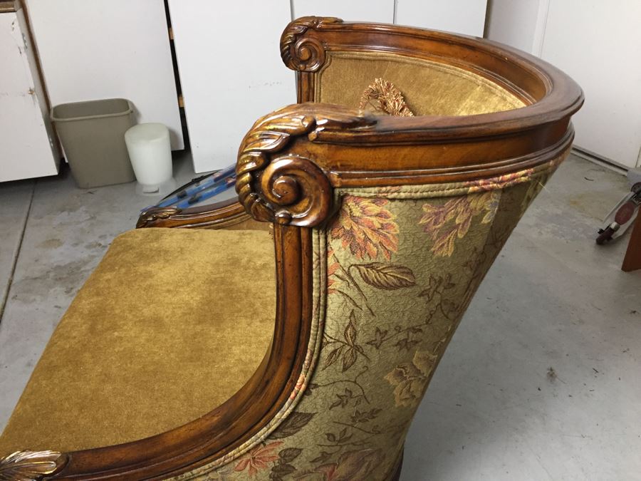 Nice Upholstered Chair With Light Brown Tones (Matches Sofa) [Photo 11]