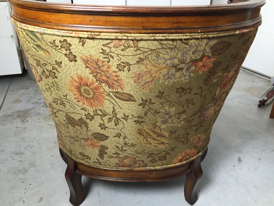 Nice Upholstered Chair With Light Brown Tones (Matches Sofa) [Photo 9]