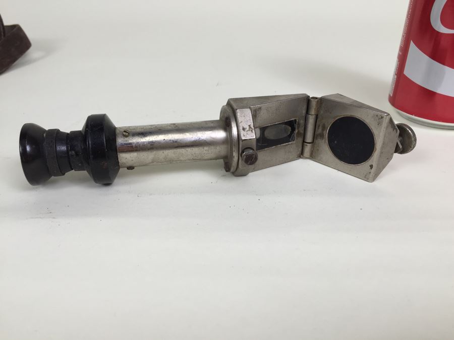 WW II Era Carl Zeiss Jena No 33078 Lens Germany With Leather Case And Japanese Tag [Photo 2]