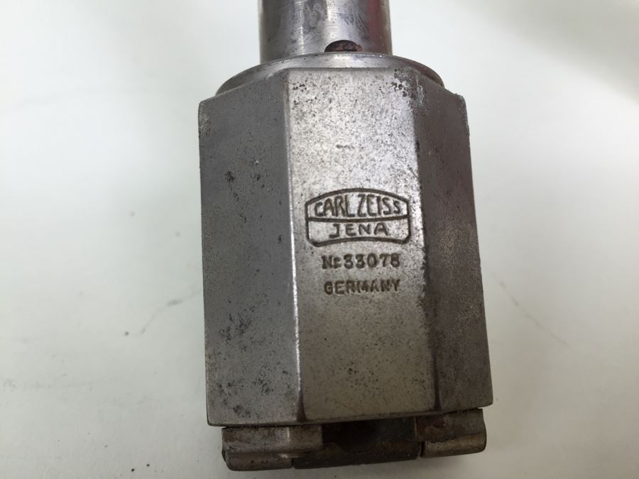 WW II Era Carl Zeiss Jena No 33078 Lens Germany With Leather Case And Japanese Tag [Photo 3]