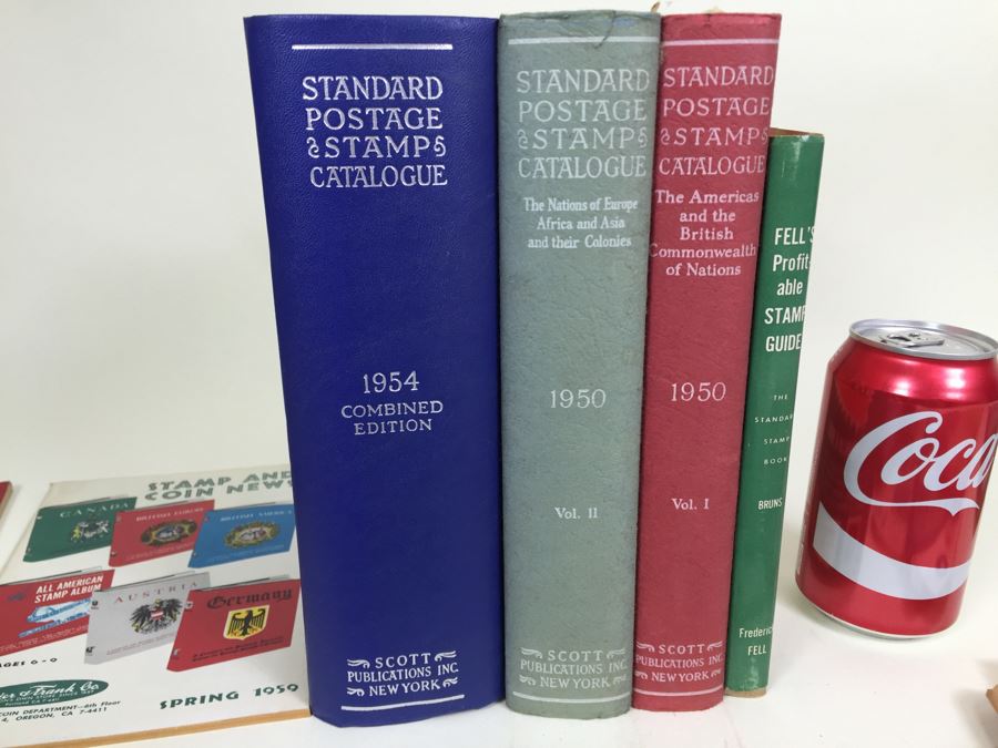 Huge Collection Of Vintage Stamp Collecting Books [Photo 2]