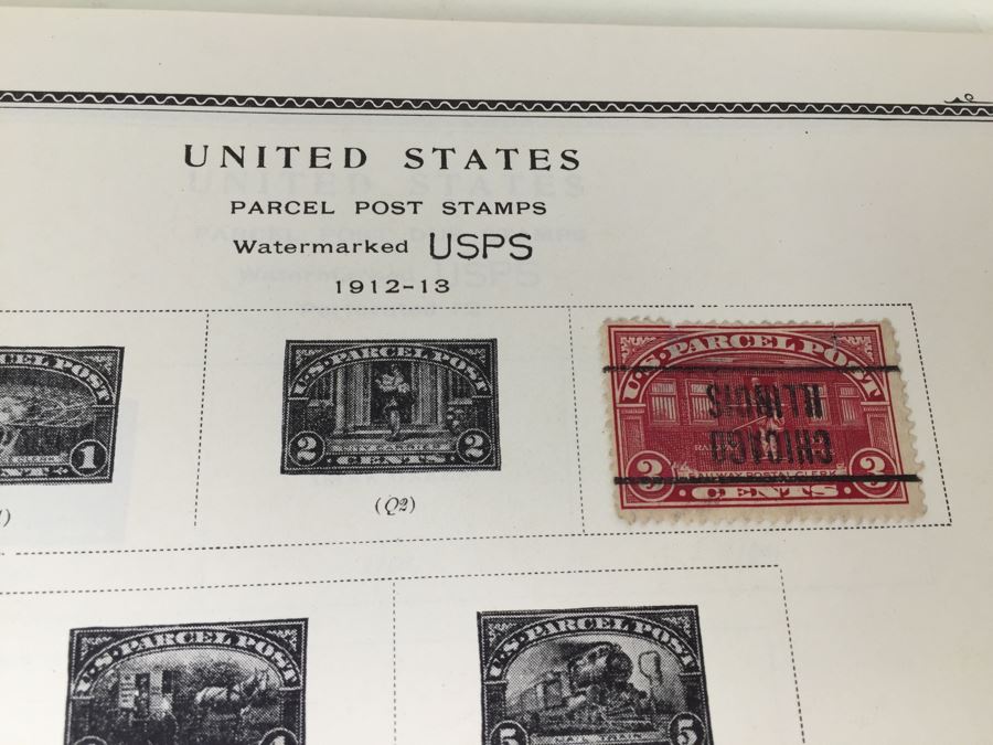 The American Album For United States Stamps 1948 Edition With Some ...