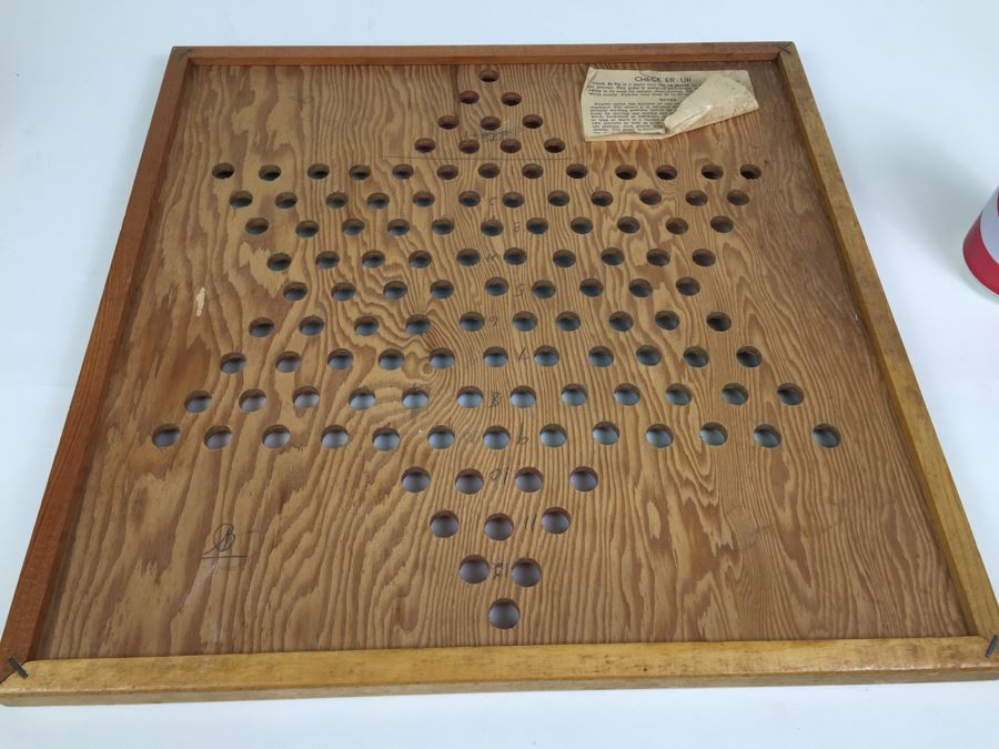 Vintage Wooden Check Er-Up Game Portland, Oregon [Photo 6]