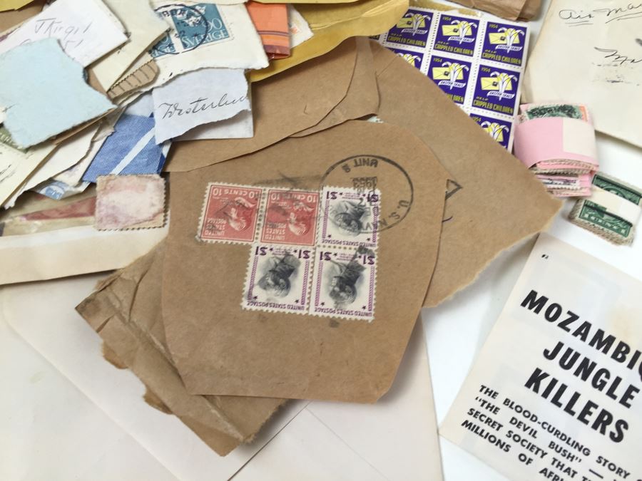 Various Stamps (Mostly Postmarked) From Stamp Collection [Photo 12]