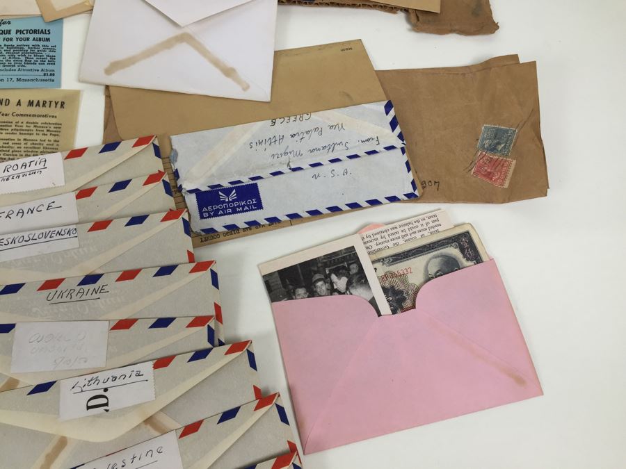 Various Stamps (Mostly Postmarked) From Stamp Collection [Photo 19]