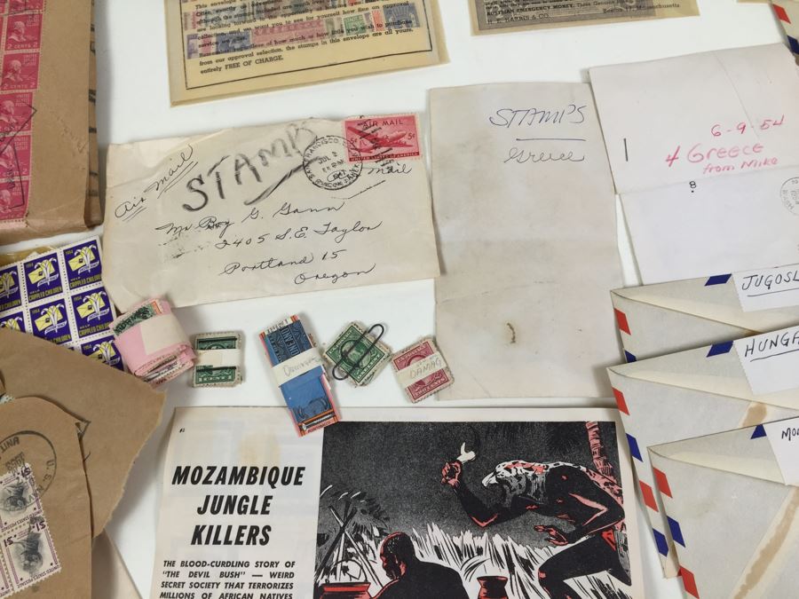 Various Stamps (Mostly Postmarked) From Stamp Collection [Photo 16]