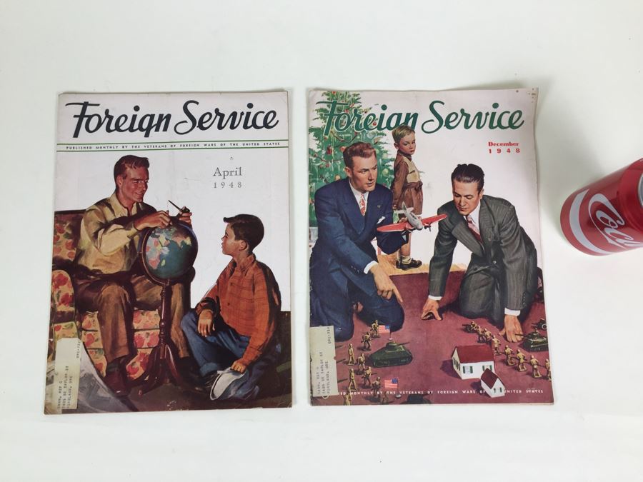 Foreign Service Magazines April 1948 And December 1948