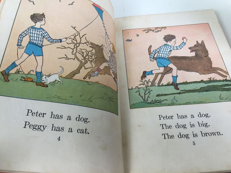Peter And Peggy Kids Book Gates And Huber 1932 [Photo 5]