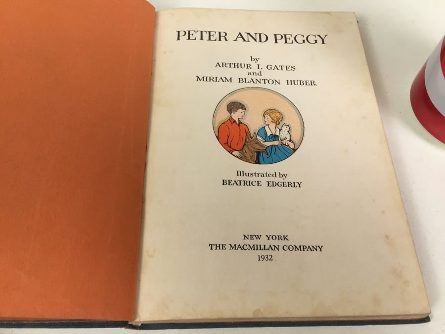Peter And Peggy Kids Book Gates And Huber 1932 [Photo 2]