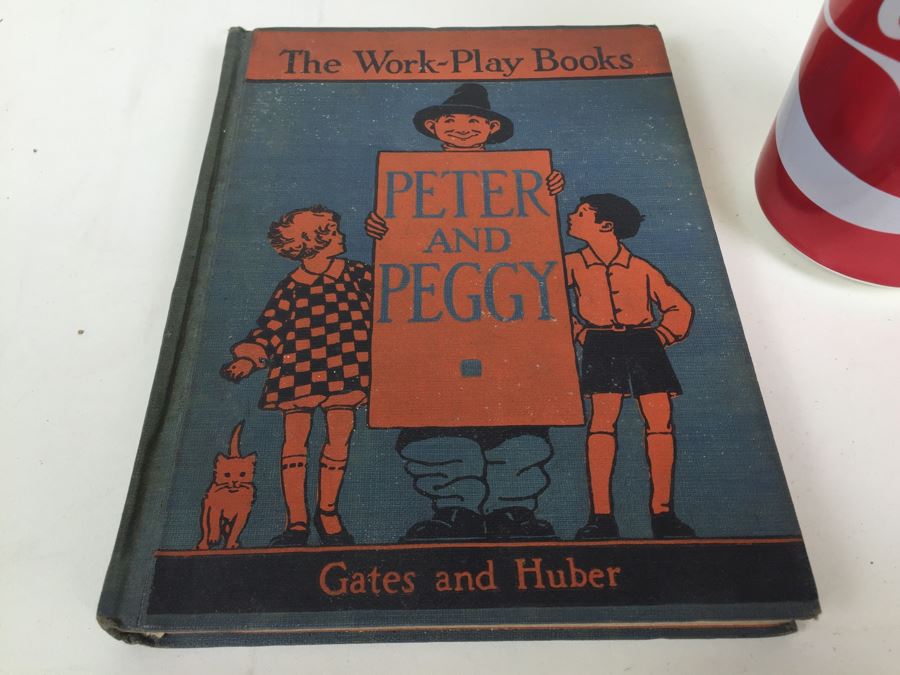 Peter And Peggy Kids Book Gates And Huber 1932 [Photo 1]
