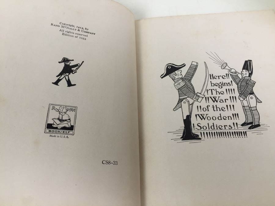 The War Of The Wooden Soldiers Kids Book 1933 [Photo 3]