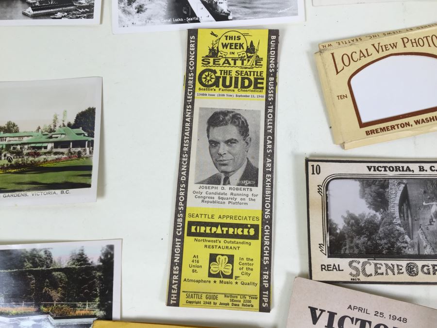 Vintage Collection Of Maps, Tourist Guides, Postcards, Military Photographs And Various Ephemera [Photo 14]