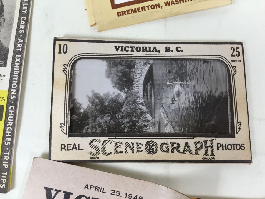 Vintage Collection Of Maps, Tourist Guides, Postcards, Military Photographs And Various Ephemera [Photo 13]