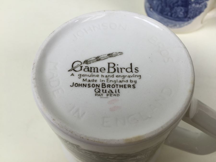 Collection Of Various Coffee Cups Including (5) Johnson Brothers Coffee Cups [Photo 6]