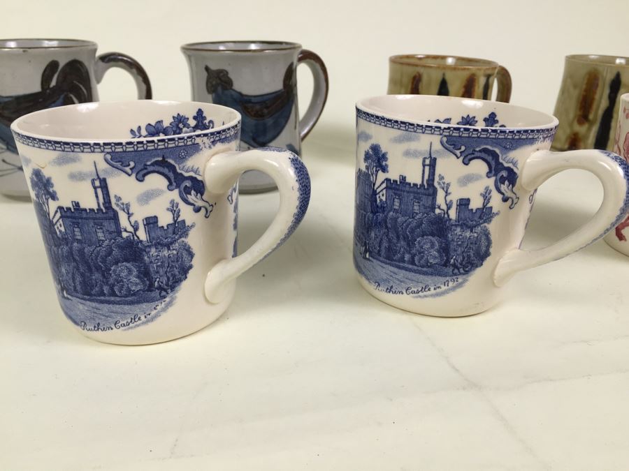 Collection Of Various Coffee Cups Including (5) Johnson Brothers Coffee Cups [Photo 8]