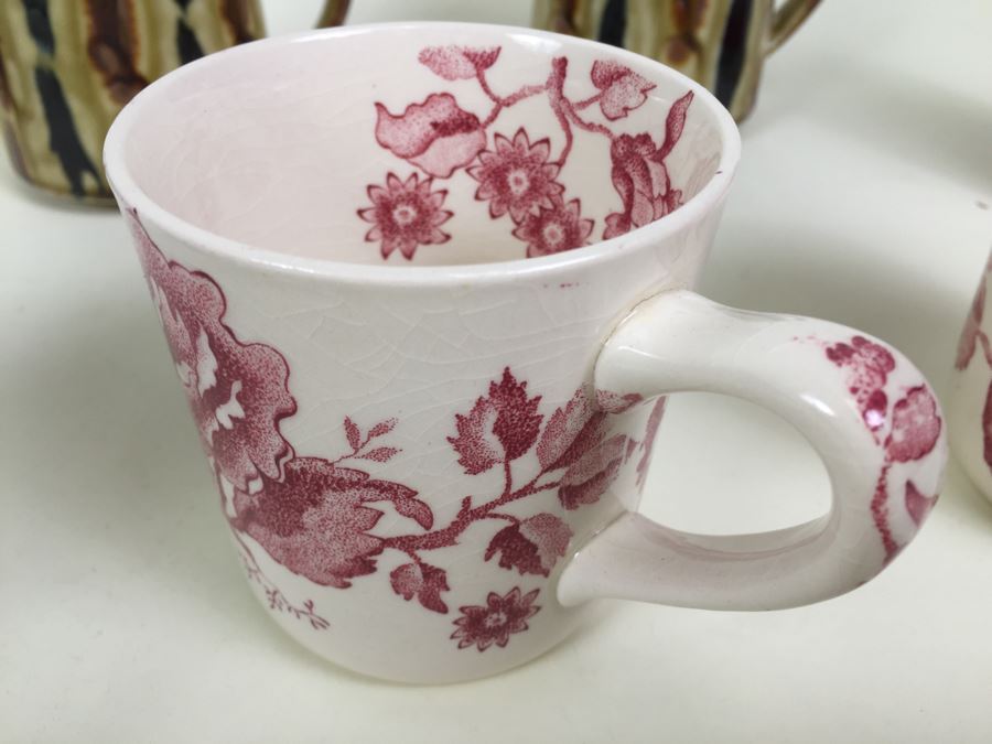 Collection Of Various Coffee Cups Including (5) Johnson Brothers Coffee Cups [Photo 11]