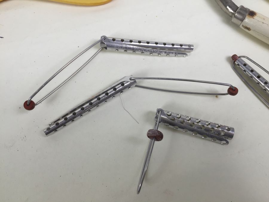 Vintage VOGUE Patterns, Curling Iron, Antique Ivory Brush And Old Spice Bottle [Photo 10]