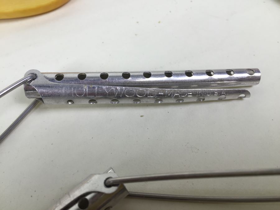 Vintage VOGUE Patterns, Curling Iron, Antique Ivory Brush And Old Spice Bottle [Photo 12]